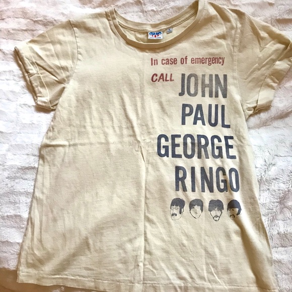 Junk Food Clothing Tops - the beatles graphic tee!